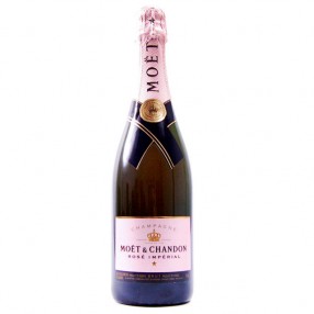 Champagne rose imperial MOET & CHANDON botella 75 cl